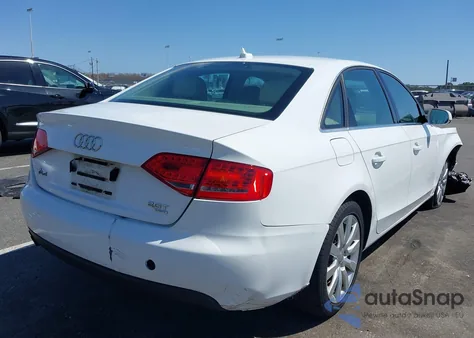 2011 Audi A4 2.0T Premium из США, поврежденный, VIN WAUFFAFL2BA091511